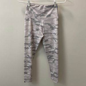 Onzie White Camo Pants